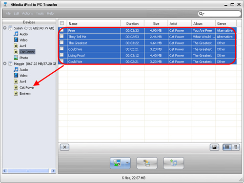 How to Transfer music from iPod to PC